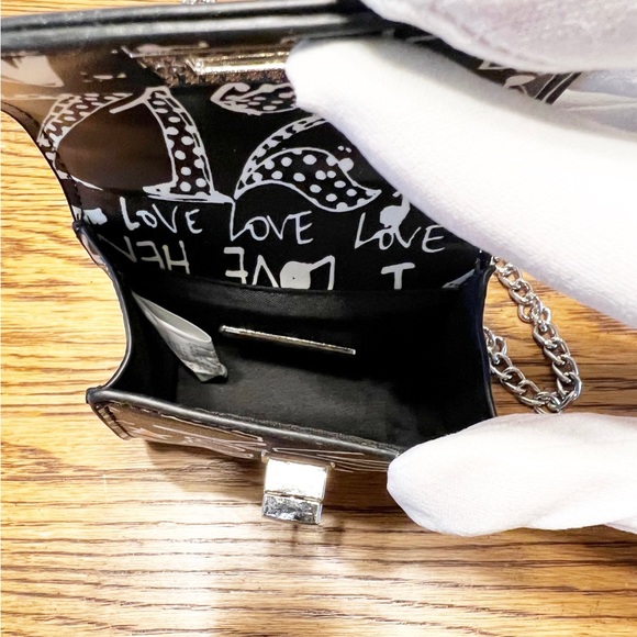 Handbags - Crossbody Mini Clutch "Graffiti" Painted Body Bag. New. No tags